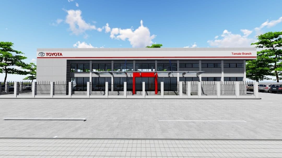 Toyota showroom, Tamale